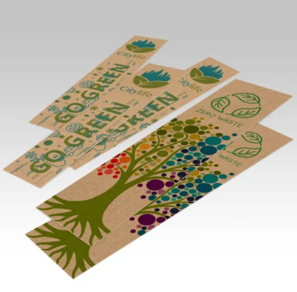 Brown Kraft Bookmarks - Priming Usa