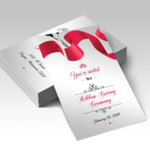Silk Announcement Cards - Priming USA