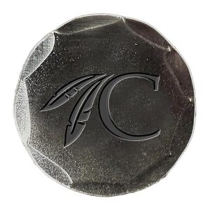 New Hammered Wide-Bevel 1.5" Golf Ball Marker-priming usa