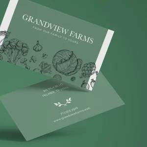 Recycled Matte Business Cards