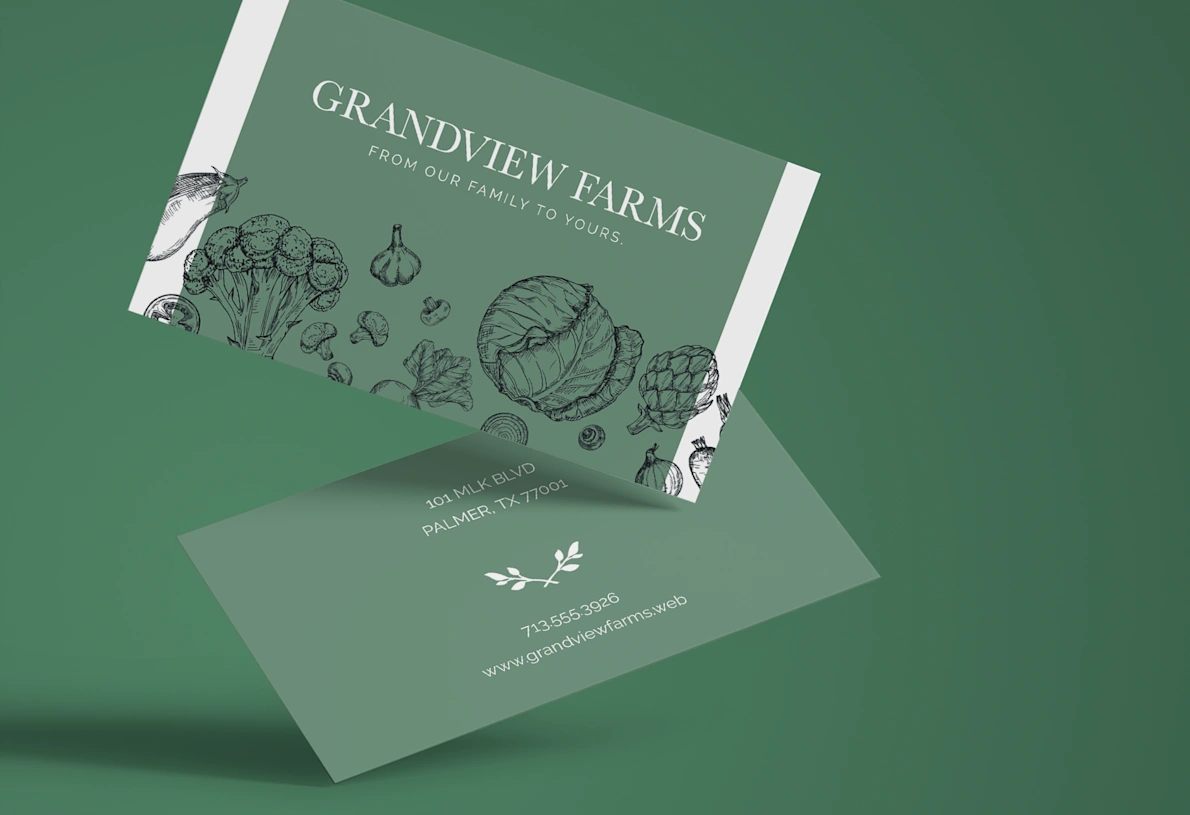 Recycled Matte Business Cards
